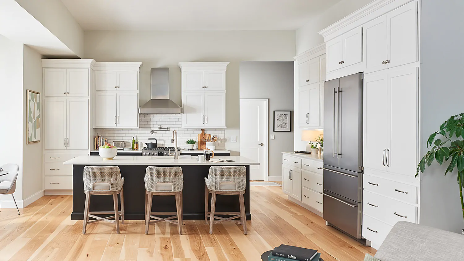 Pre assembled on sale kitchen cabinets