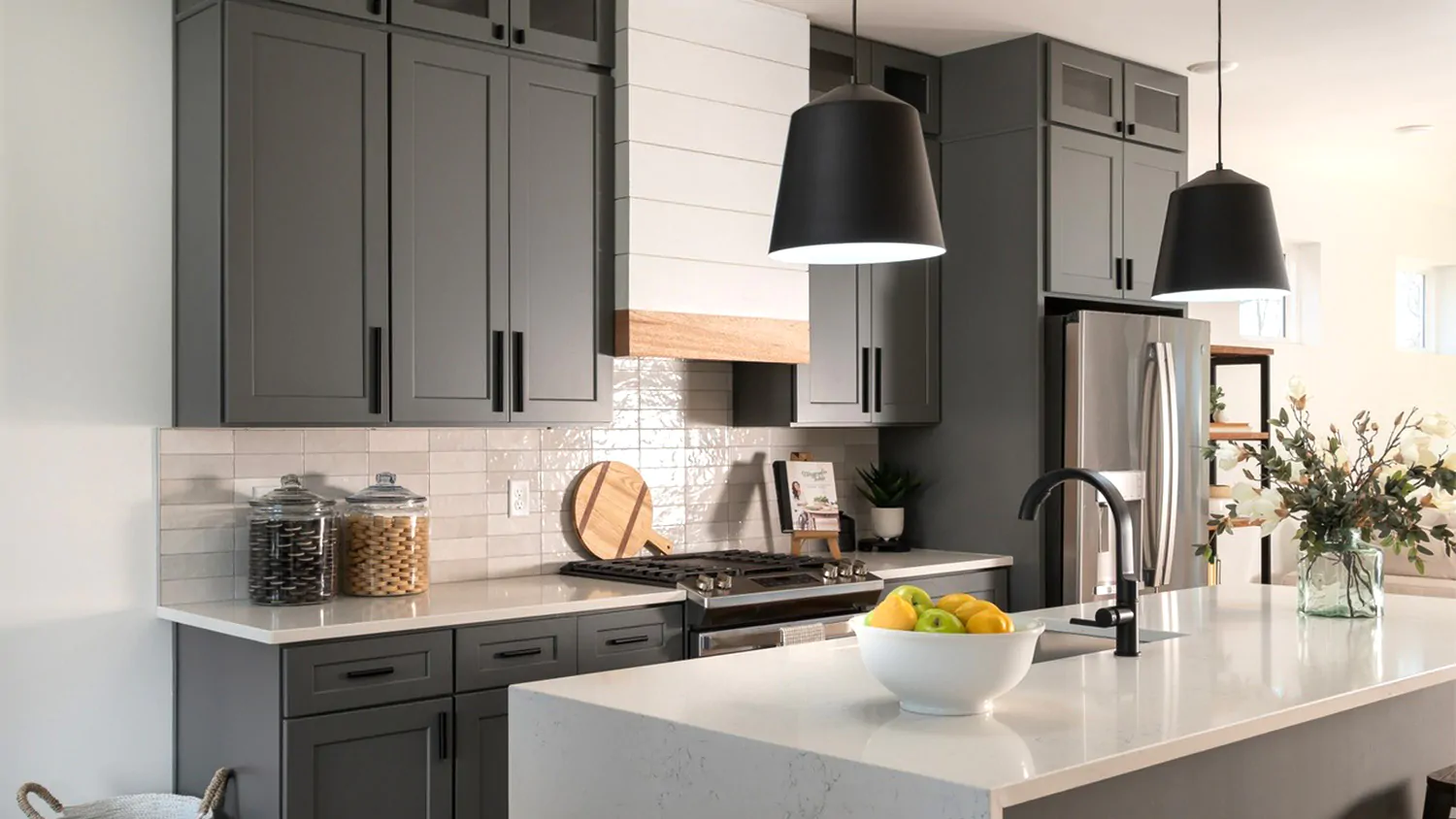 Grey Shaker Elite Kitchen Cabinets