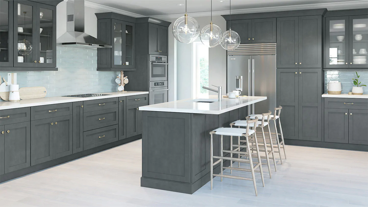 Buy Black Shaker Kitchen Cabinets - Call Us or Order Online!