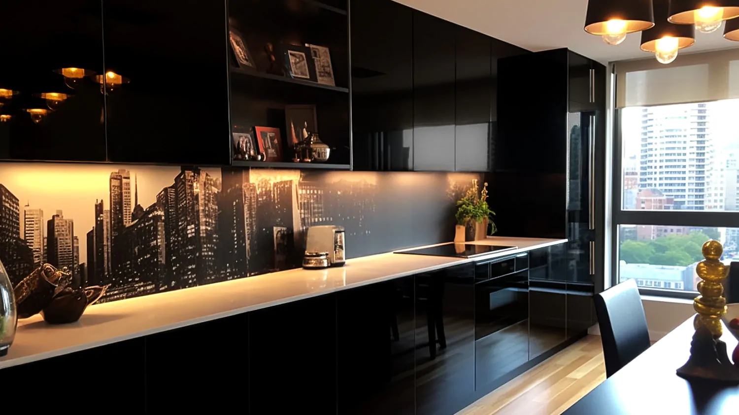 True Black Gloss Cabinets  Shop online at Wholesale Cabinets