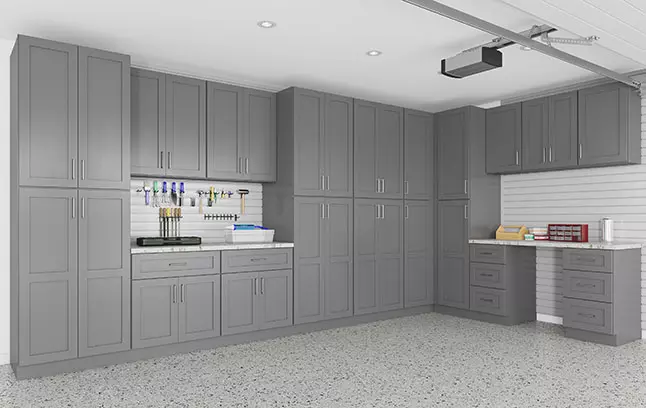 White Wall Cabinet Storage Garage Organizer Bathroom Cupboard Kitchen Mount New 