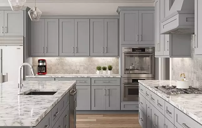 Hudson Grey RTA Kitchen Cabinets