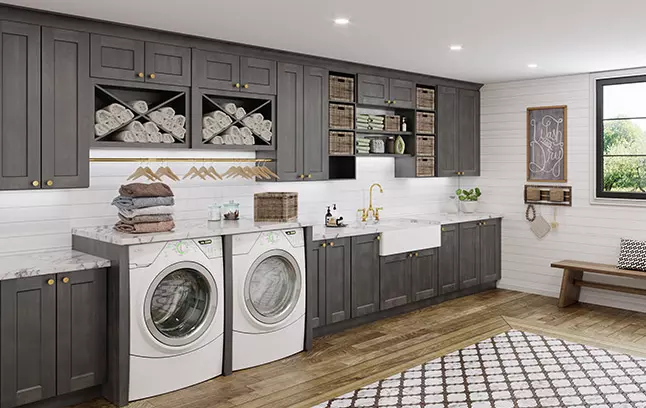 Laundry Room Cabinets & Storage Ideas