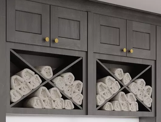 repurposed-wine-rack-holding-towels